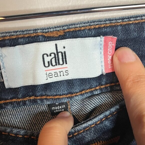 CAbi New Crop raw hem jeans - Style 5086 - Picture 3 of 5